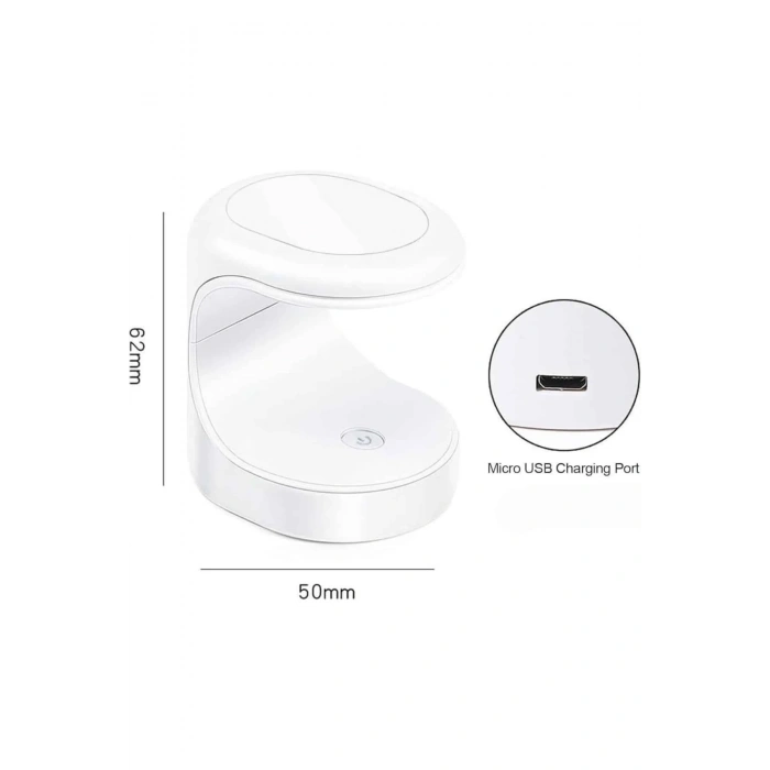 Kalıcı Oje Kurutucu Mini Uv Işınlı Taşınabilir Hızlı Ve Pratik Oje Kurutucu