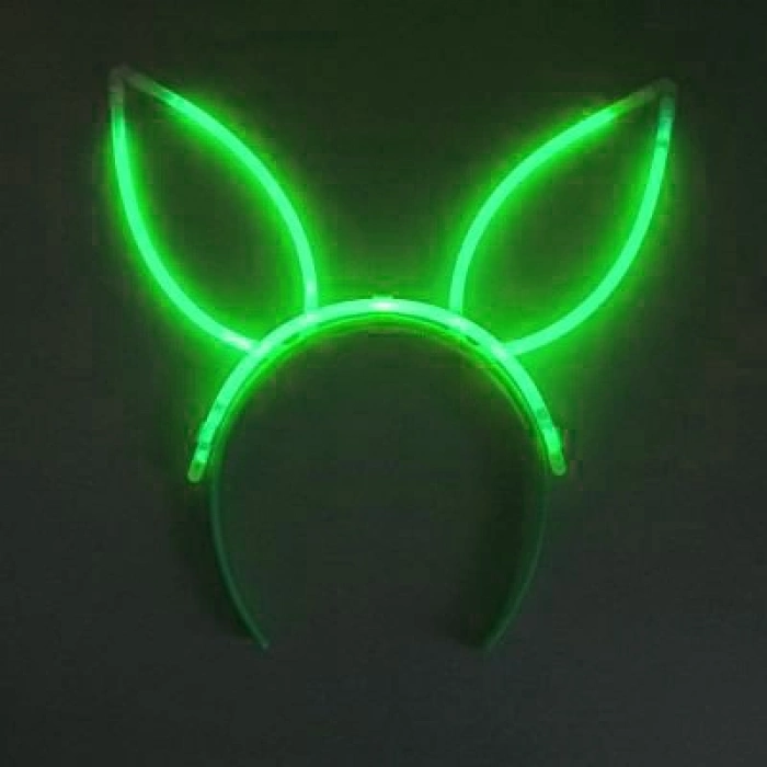 Karanlıkta Yanan Fosforlu Glow Taç 6 Renk 6 Adet (5263)