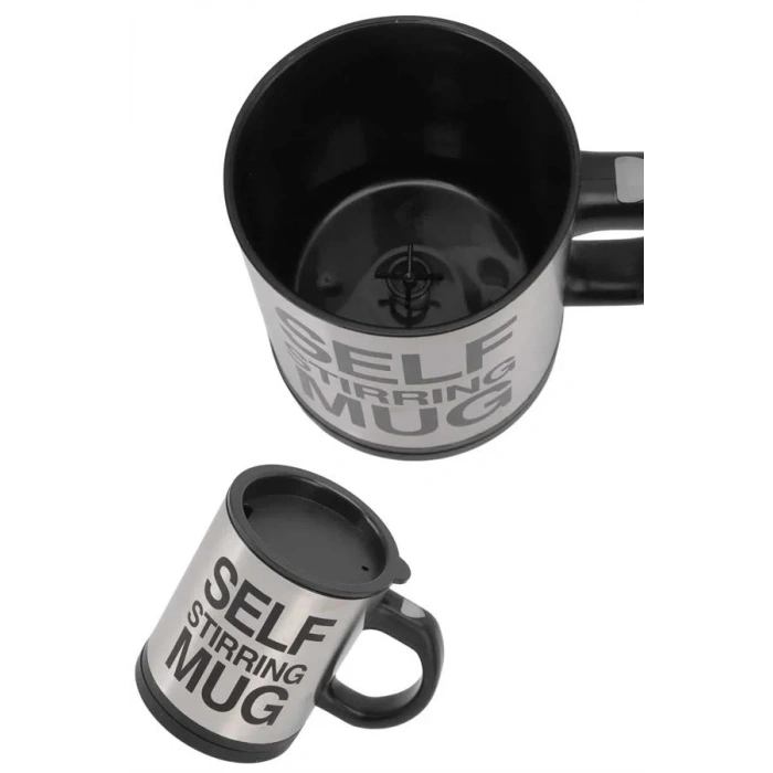 Karıştırıcı Özellikli Mikser Kupa Bardak Kompakt Taşınabilir Mug