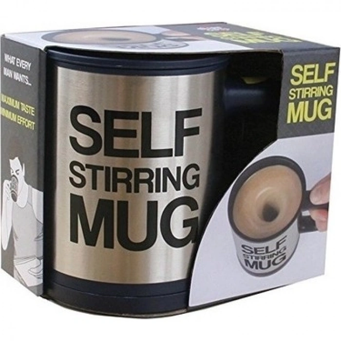 Karıştırıcı Özellikli Mikser Kupa Bardak Self Stirring Mug (5263)