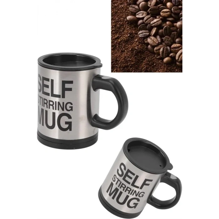 Karıştırıcı Özellikli Mikser Kupa Bardak Termos Bardak