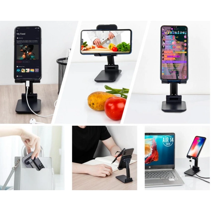 Katlanabilir Masaüstü Telefon Tutucu Stand (5263)