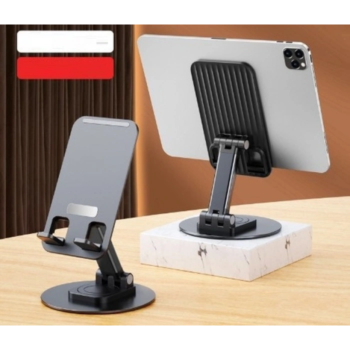 Katlanabilir Telefon Tutucu Stand Yuvarlak Tabanlı (5263)