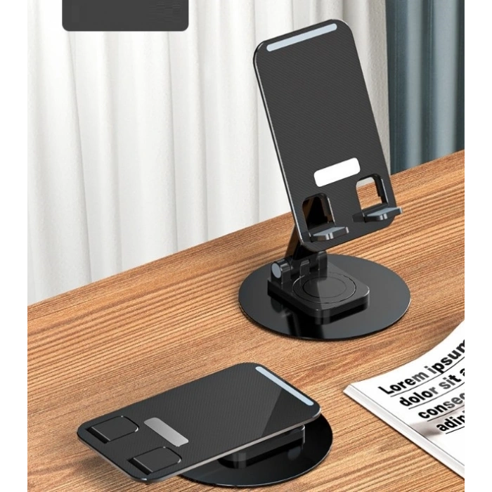 Katlanabilir Telefon Tutucu Stand Yuvarlak Tabanlı (5263)