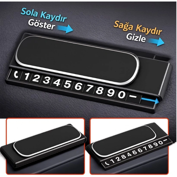 Kayar Kapaklı Torpido Üstü Fosforlu Numaratör (5263)