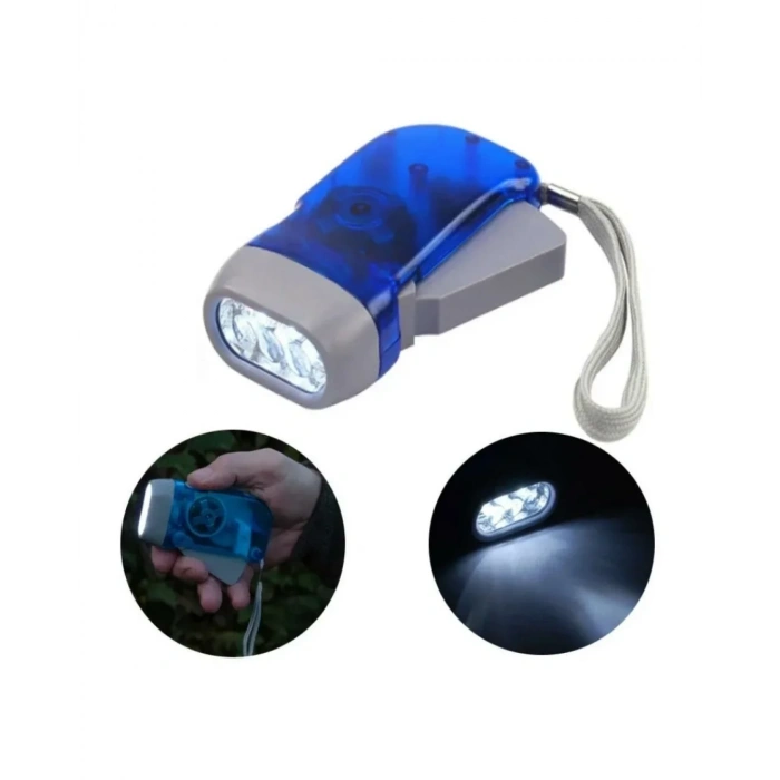 Kendiliğinden Şarjlı El Feneri Pilsiz Deprem Ve Acil Durum Uyumlu