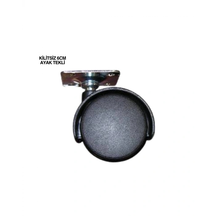 Kilitsiz 6cm Ayak Tekli
