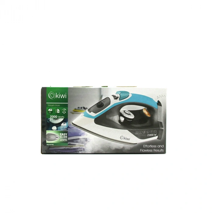 KİWİ KSI-6319C BUHARLI ÜTÜ SERAMİK PLAKA 2000W (5263)