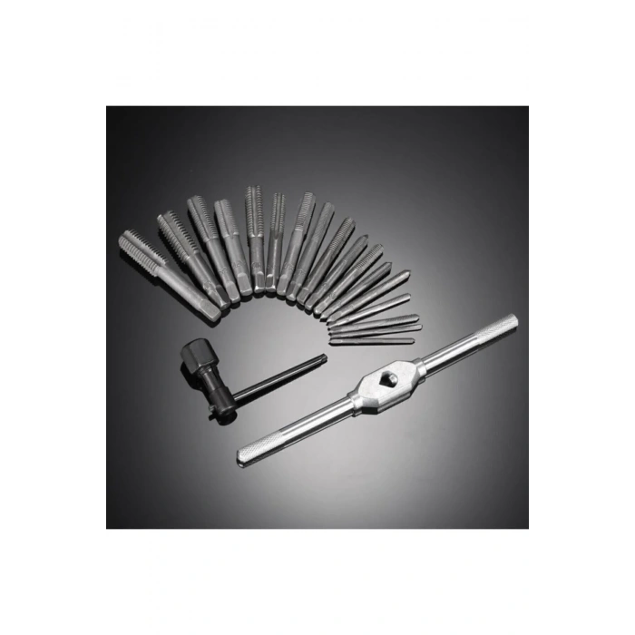 Klavuz 40 Parça Klavuz Açma Seti Pafta Seti Metrik Set Kılavuz Pafta Full Set