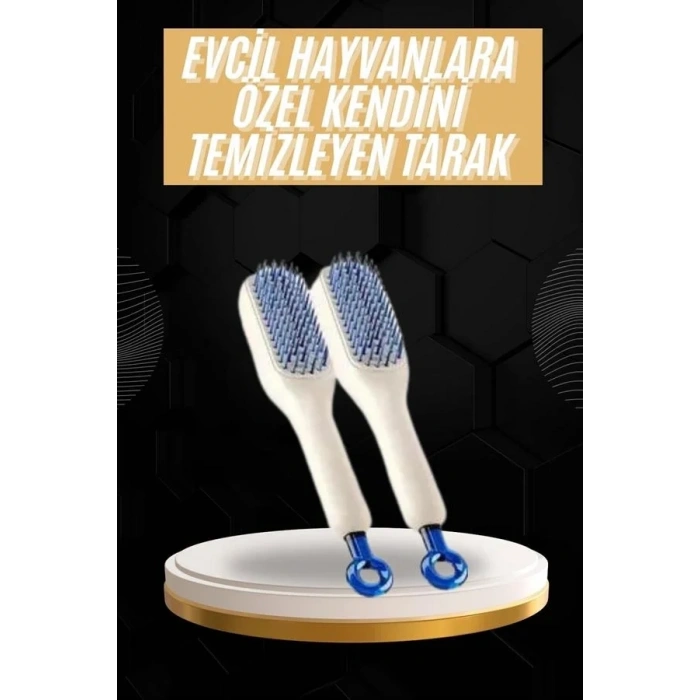 Kolay Temizlenen Fırçası Evcil Hayvanlara Özel Tüy Temizleme