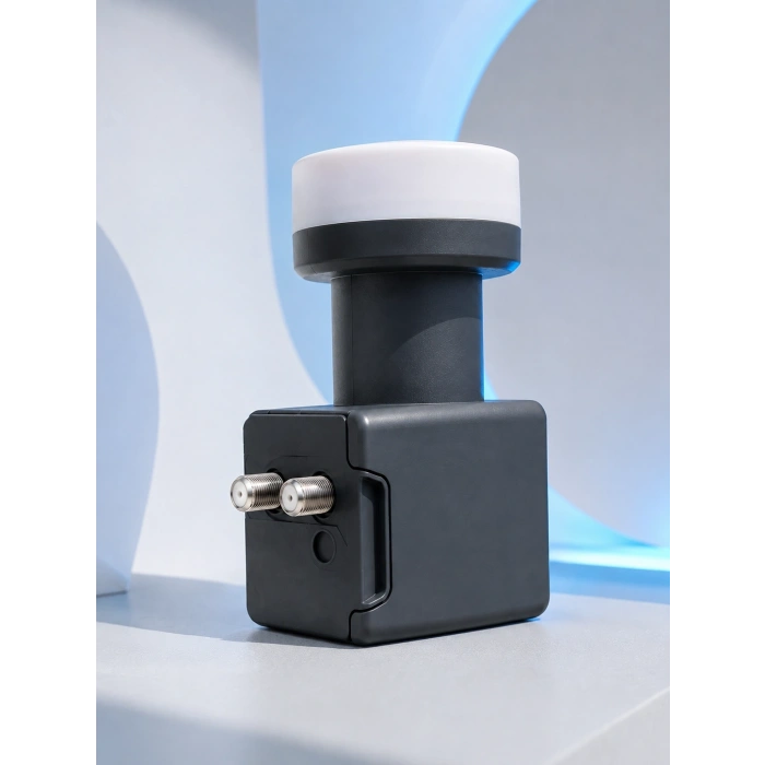 Ku Band Twin Lnb Çift Çıkış 4k Ultra Hd Destekli 0.1 Db Uydu Anten Lnb