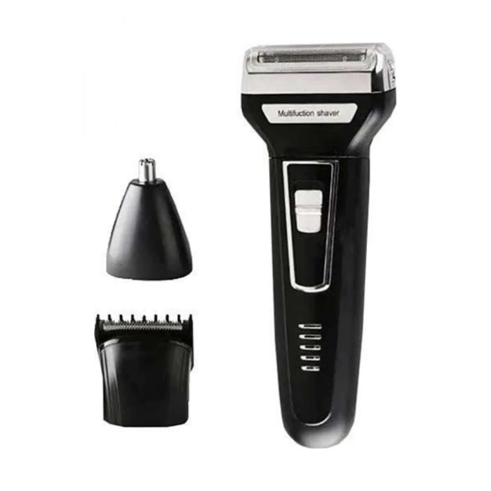 Kulak Burun Kıl Kesme Ense Yanak Tıraş Seti 3 Başlıklı Profesyonel