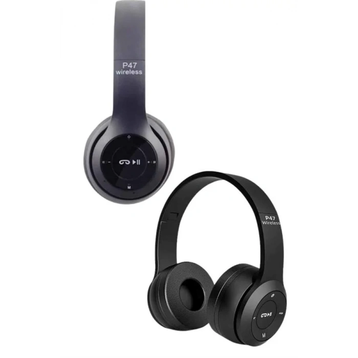 Kulak Üstü Bluetooth Kulaklık Yüksek Ses Kaliteli Ayarlanabilir