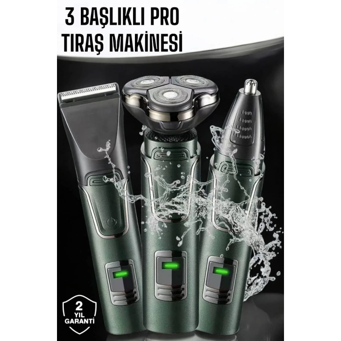 Kulak Ve Burun Başlıklı Profesyonel Tıraş Makinesi