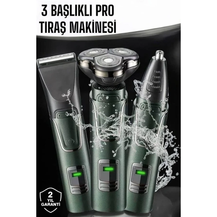 Kulak Ve Burun Başlıklı Profesyonel Tıraş Makinesi