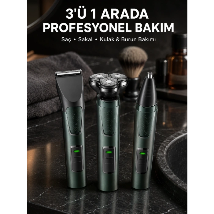 Kulak Ve Burun Başlıklı Profesyonel Tıraş Makinesi Yeni Nesil
