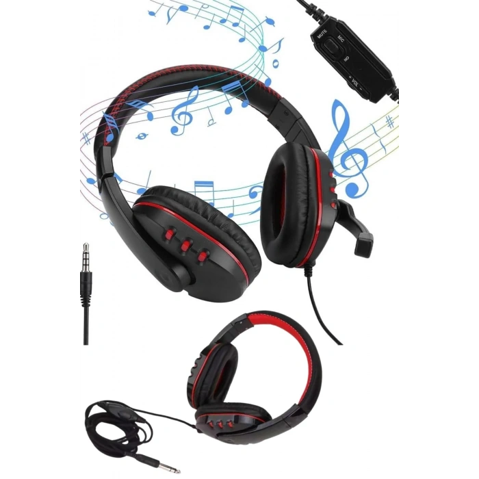 Kulaklığı Kulak Üstü Kablolu  Kulaklık Mikrofonlu Anc Özelliği