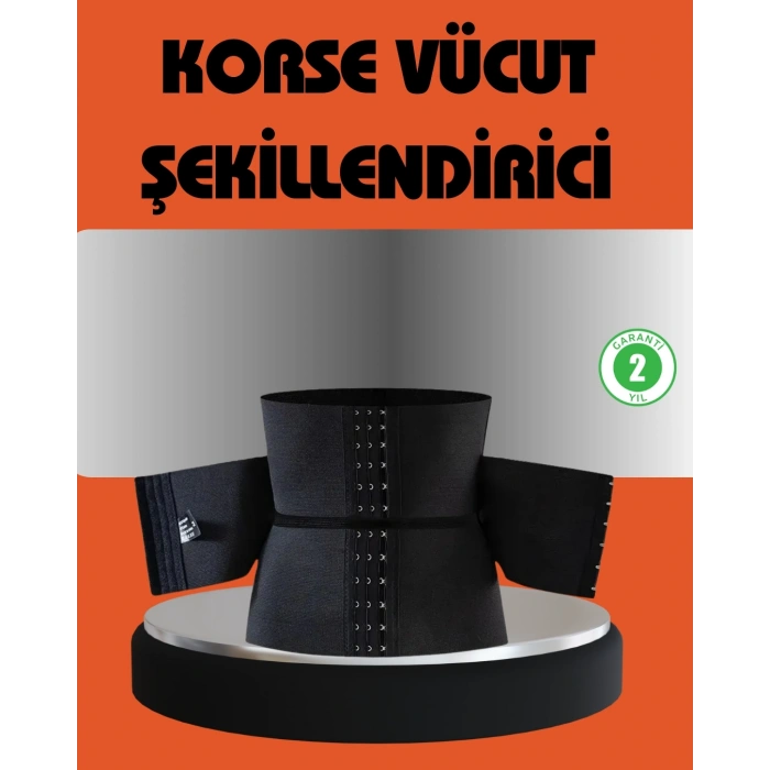 Kum Saati Görünüm Destekleyici Bel Şekillendirici