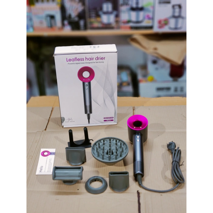 Leafless Hair Dryer 4 In 1 Saç Kurutma Makinası 3 Kademe (5263)