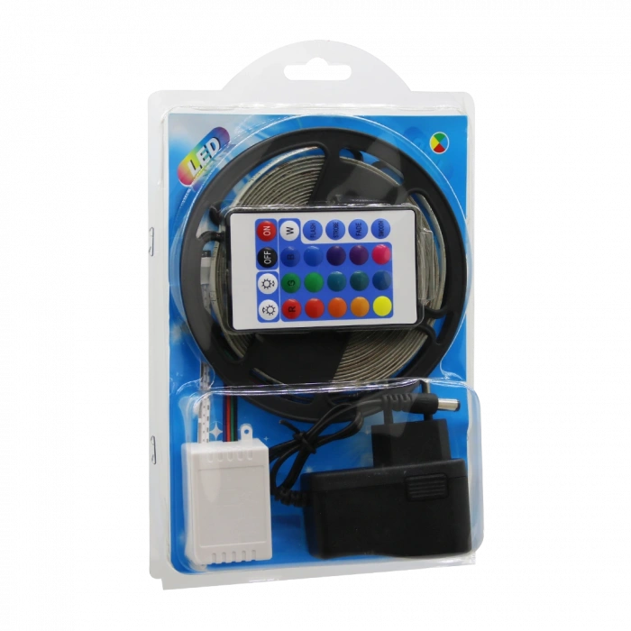 LED RGB KUMANDALI ŞERİT LED 5MT (5263)