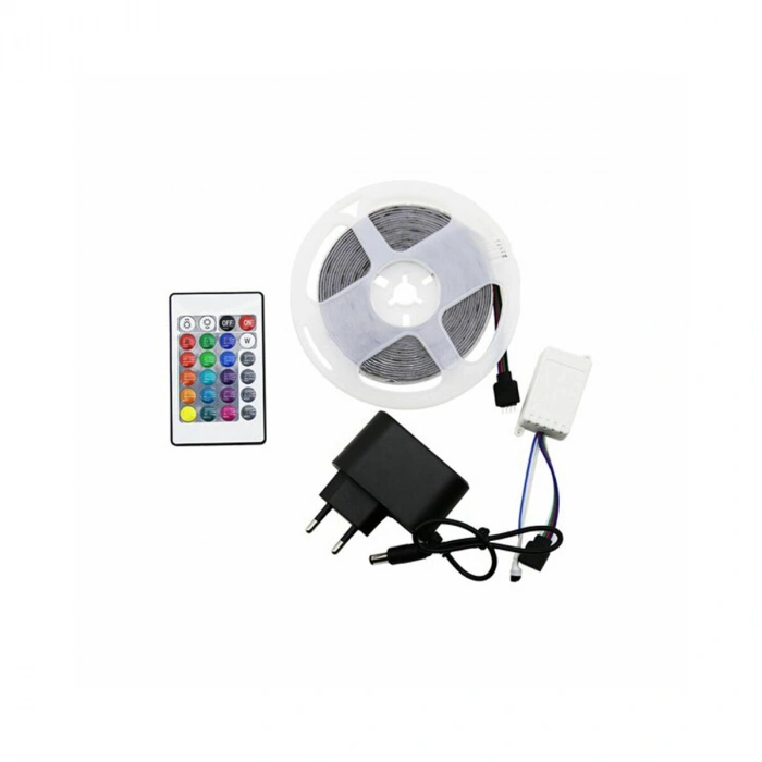 LED RGB KUMANDALI ŞERİT LED 5MT (5263)