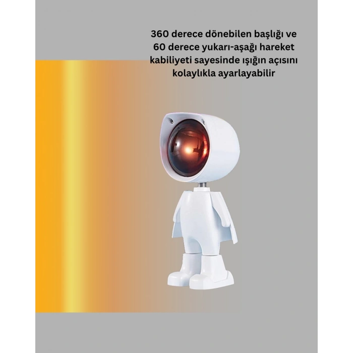 Loş Işıklı Şarjlı Ortam Lambası – Kompakt Ve Portatif Yeni Nesil