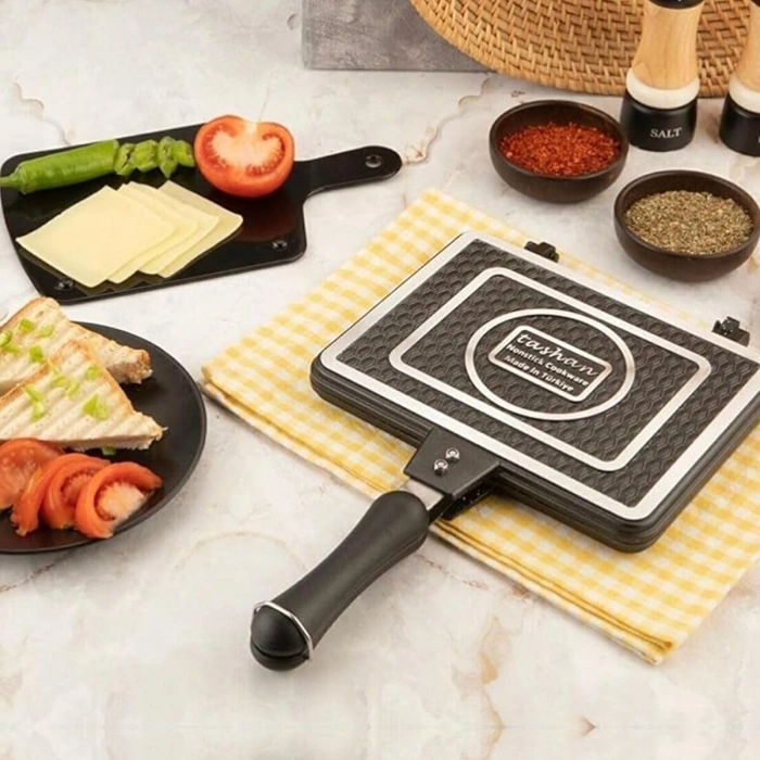 LÜX EMZİKLİ İÇ DIŞ GRANİT TOST MAKİNASI TR-34-098760 (5263)