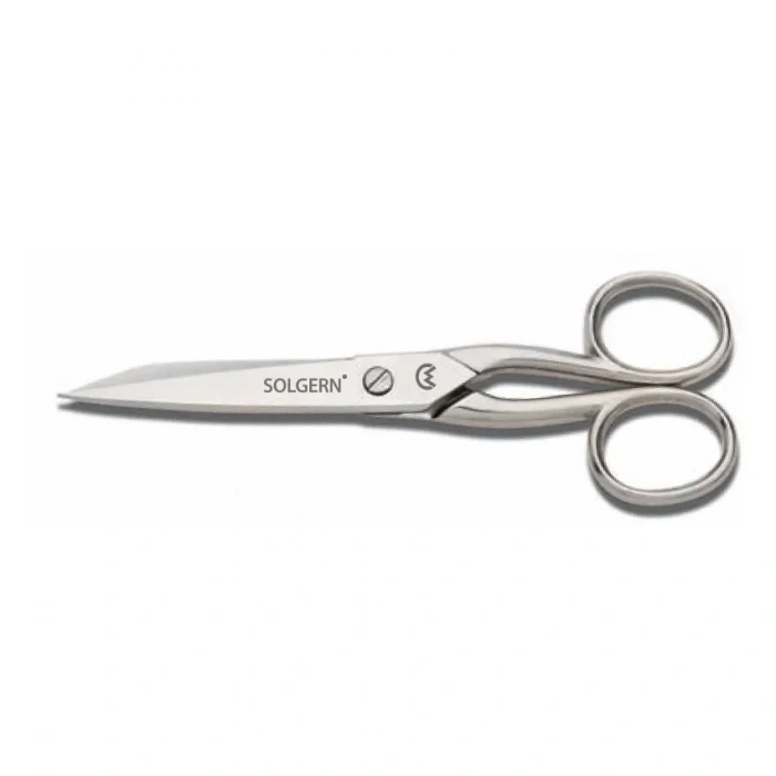 M-218 Sivri Uçlu İplik Temizleme Makası No: 5,5 İnç / 13,97 Cm - Nikel Kaplama