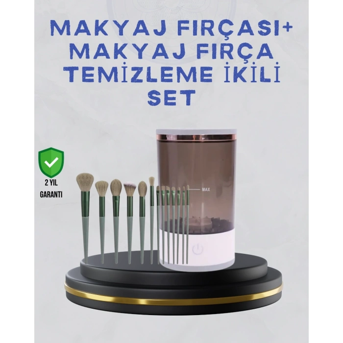 Makyaj Fırçası Ve Elektrikli Fırça Temizleyici Kampanya Paketi