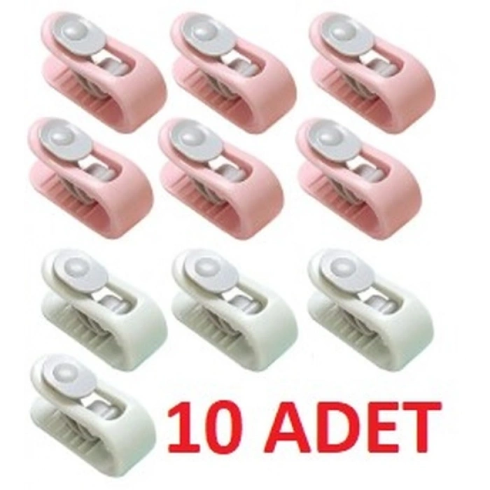 Mandallı Yorgan Sabitleme Klipsi 10 Adet (5263)