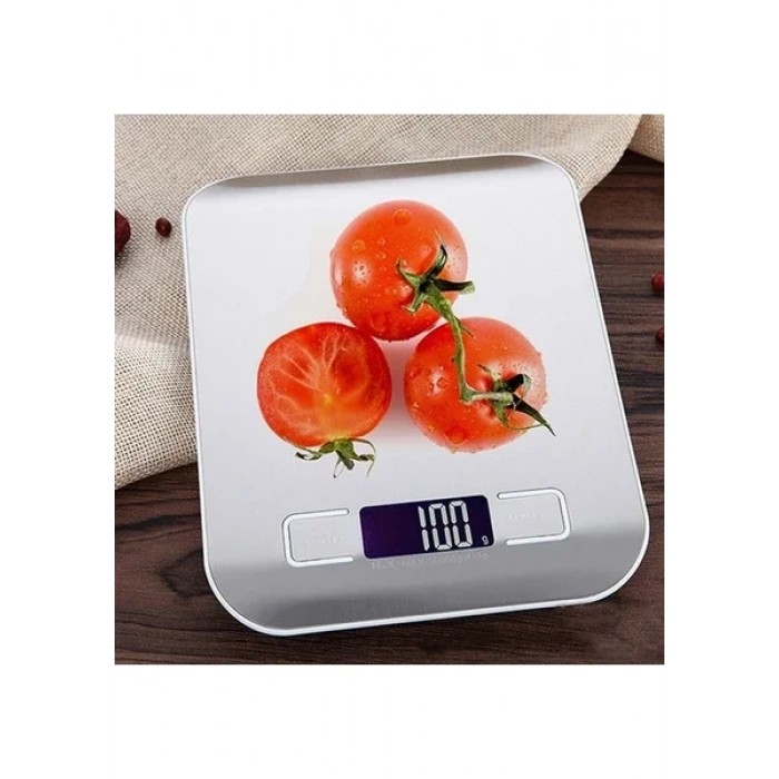 Metal Dijital Mutfak Terazisi Hassas Tartı 5 Kg Crown (5263)