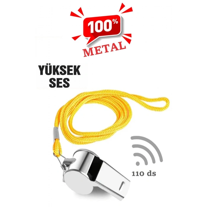 METAL DÜDÜK - 110 DESİBEL (5263)