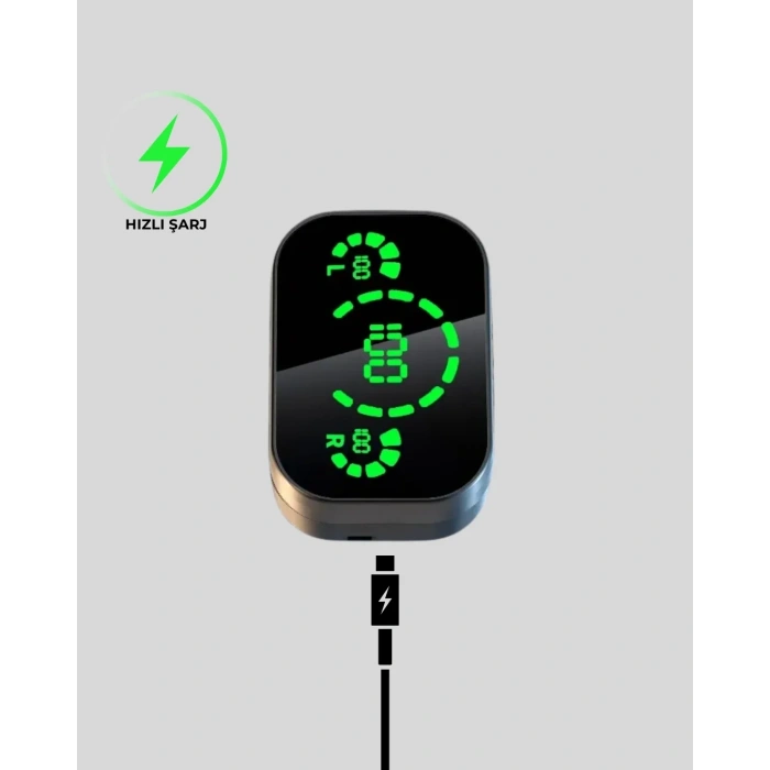 Metal Kasa Bluetooth Kulak İçi Kulaklık – Net Çağrı, Güçlü Bağlantı