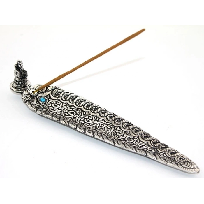 Metal Kayık Ganeşa Tütsülük  Ksk2199