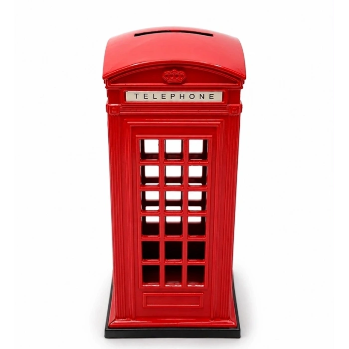 Metal Telefon Kulübesi Kumbara Alk5391