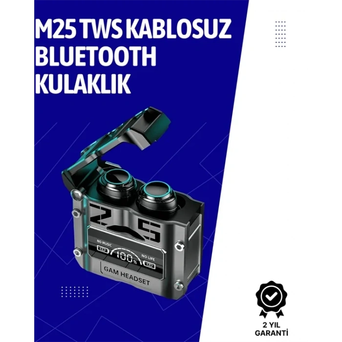 Mikrofonlu Kulaklık | Gürültü Engelleyici | 180 Saat Kullanım Süresi | Led Göstergeli
