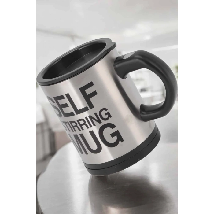 Mikser Kupa Yazılı Mug Bardak Karıştırma Özelliği