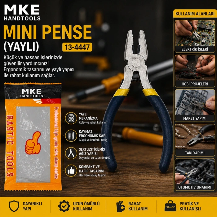 MİNİ - 4.5 INC - 115M ÇELİK PENSE YAYLI (5263)