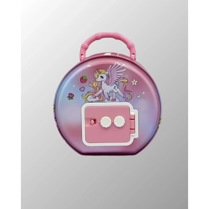 Mini Çocuk Para Kasası Gizli Saklama Ve Birikim Kutusu