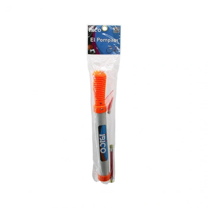 MİNİ EL POMPASI BİSİKLET - TOP 29.5CM METAL ÇUBUK - PLS.GÖVDE - SAP POMPA HORTUM - TOP İĞNE - UÇ (5263)