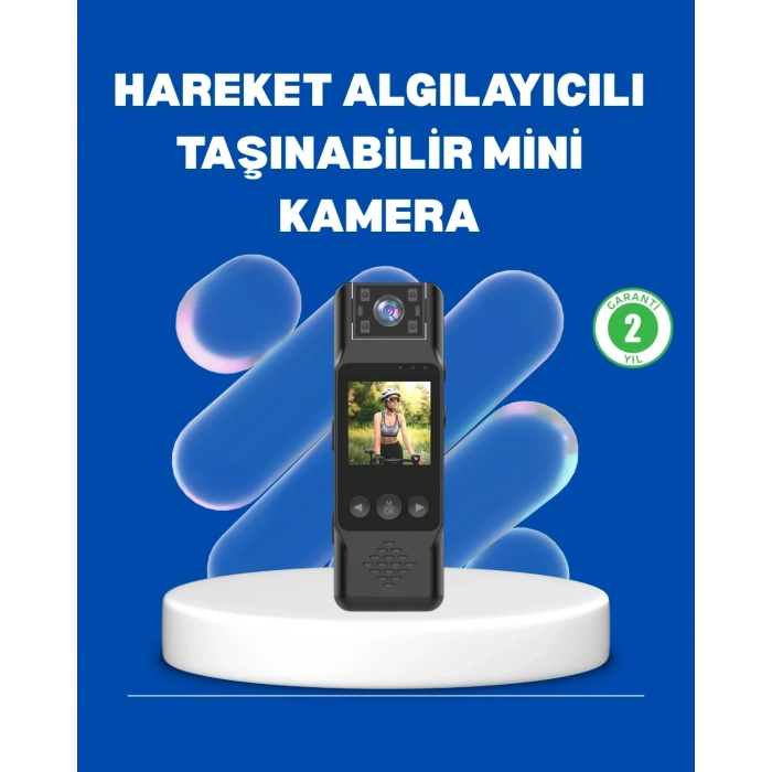 Mini Kamera 1080p Full Hd Döner Lens Taşınabilir