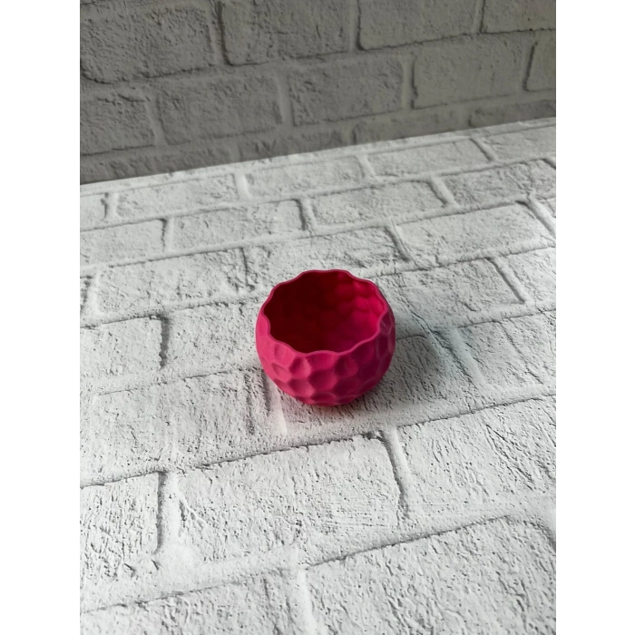 Mini Mor Dekoratif Saksı 5 Cm Modern Masaüstü Bitki Saksısı