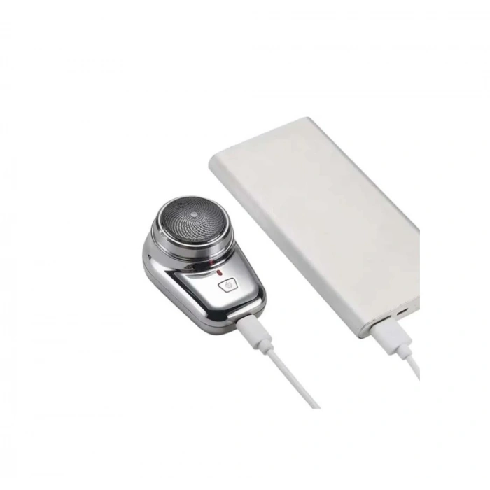 Mini Shaver Sıfır Sakal Taşınabilir Şarjlı Tıraş Makinesi IPX6 Korumalı  (5263)