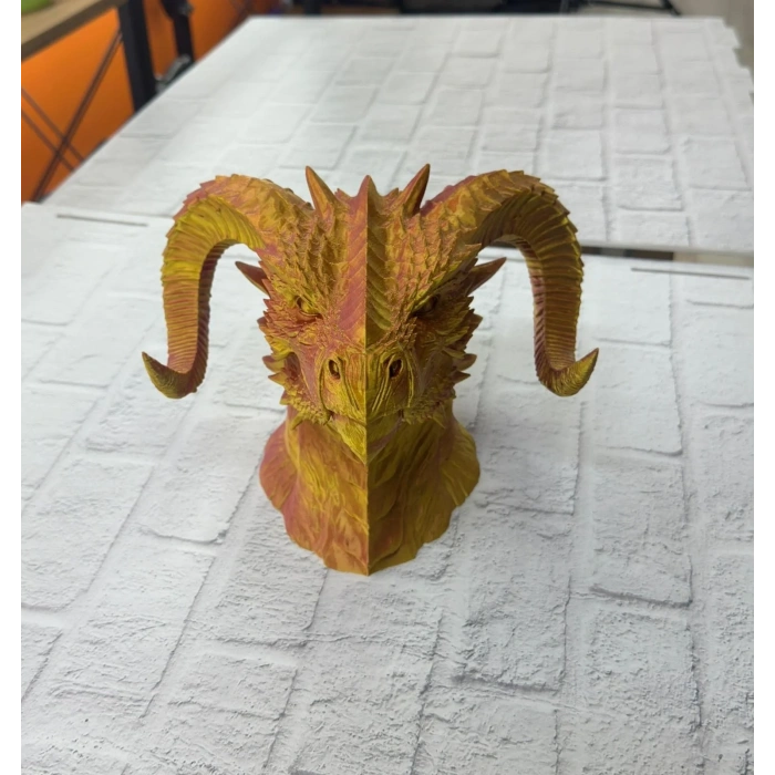 Mitolojik Gold Ejderha Biblo Fantastik Koleksiyon Ürünü