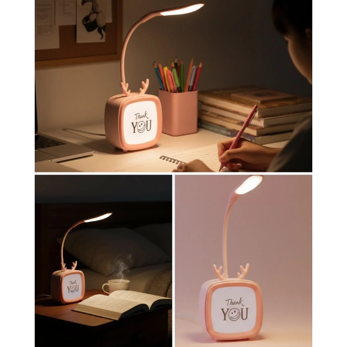 Modern Tasarımlı Şarj Edilebilir Led Gece Lambası