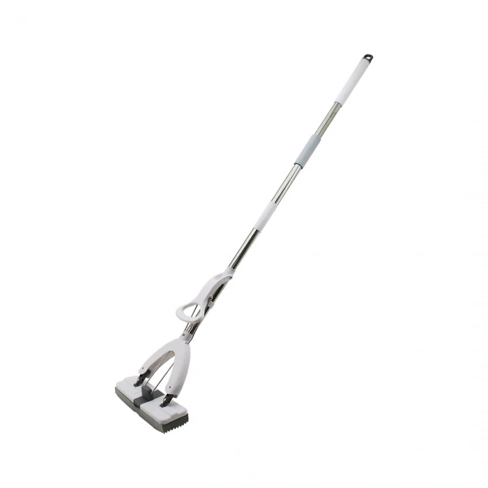MOP KENDİNDEN SIKMALI PVA SÜNGER MOP - KELEBEK MOP KROM SAP = 110CM + PLASTİK BAŞLIK=135CM (5263)