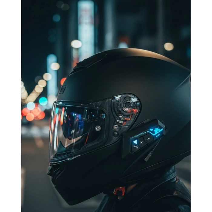 Motosiklet Kask Bluetooth Kulaklık 20 Saat Konuşma Süresi