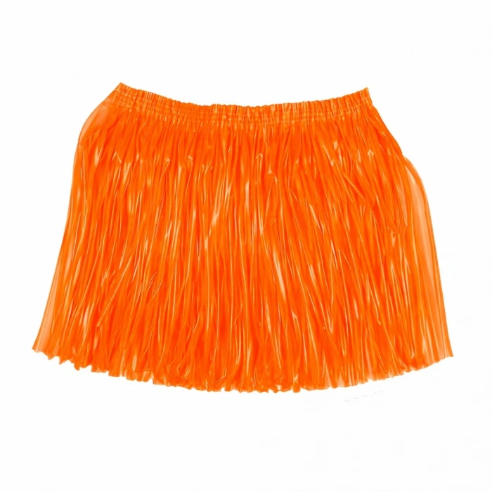 Neon Turuncu Hawaii Parti Eteği 40 cm (5263)