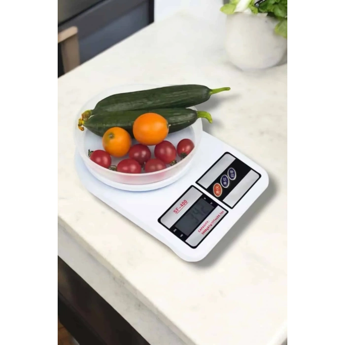 Net Lcd Ekran Ve Otomatik Kapanma Özelliği İle Uzun Ömürlü Dijital Mutfak Tartısı