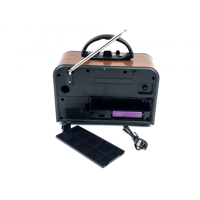 Nns NS-6697BT Taşınabilir Bluetooth Nostaljik Radyo (5263)